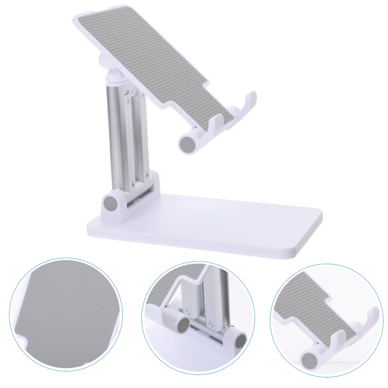 

Holder Stand Rack Desk Tablet Desktopbracket Foldablemetal Cellphone Accessories