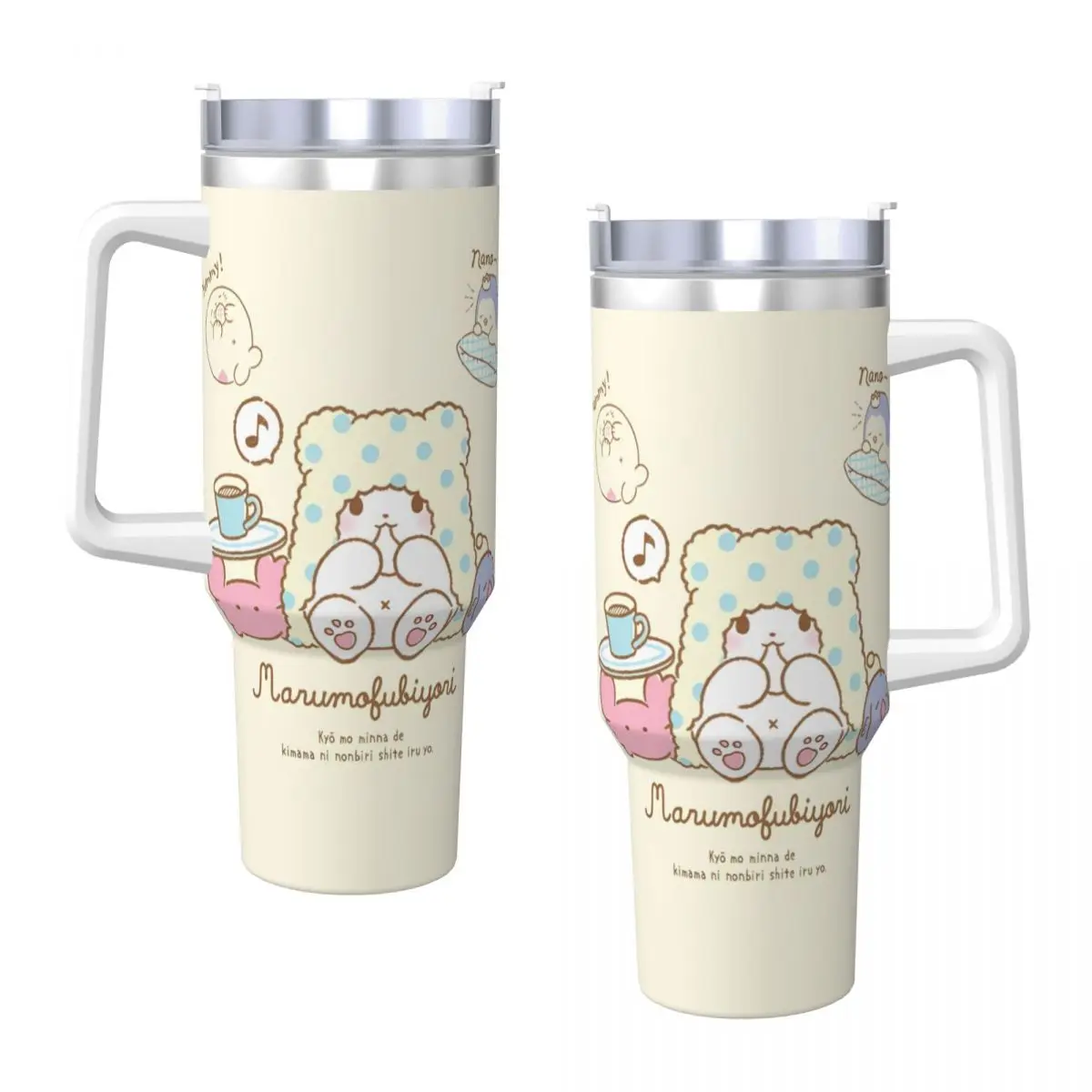 Стакан Marumofubiyori бутылка для горячих напитков воды сохраняющая тепло термокружка