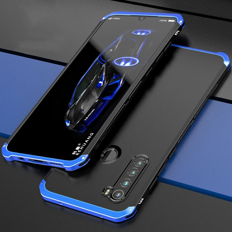 

Роскошный противоударный чехол для Xiaomi Redmi Note 8 6 7 Note8 Pro, тонкие жесткие алюминиевые гибридные Чехлы из поликарбоната для Redmi K40 K30 Pro, чехол