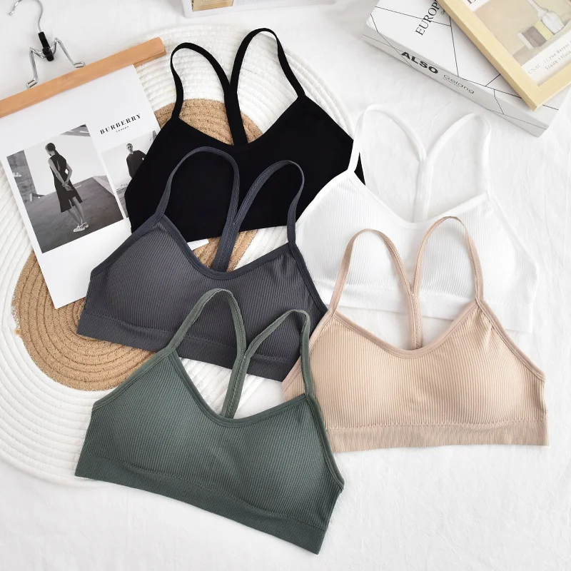 Бесшовный Бюстгальтер женское нижнее белье спортивный бюстгальтер без косточек