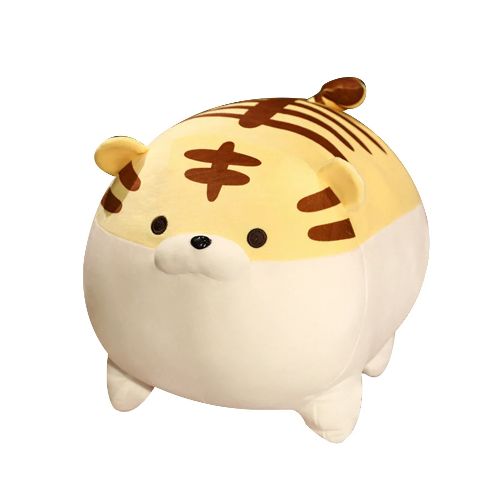 

Stuffed Tiger Throw Pillow Cartoon Tiger Doll Lovely Tiger Design Plush