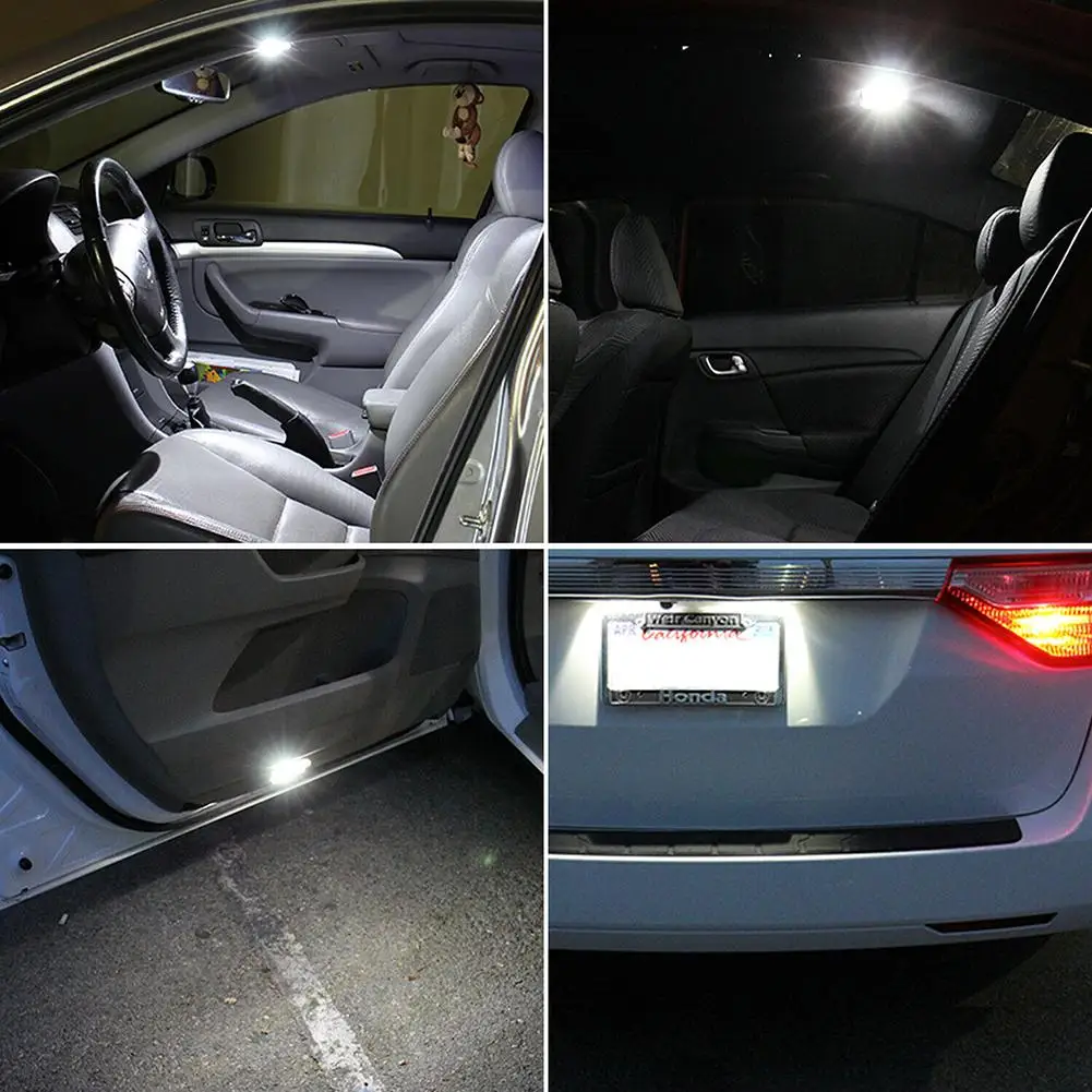 14 шт. Автомобильные светодиодные лампы для чтения с двумя наконечниками |