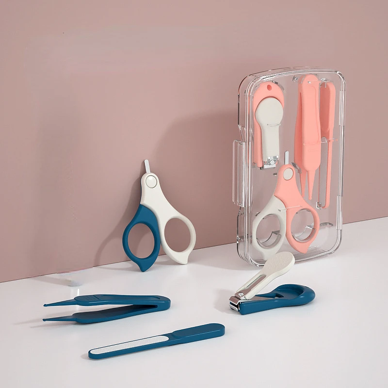 

4 шт./компл. детская машинка для стрижки ногтей, детские инструменты, триммер, ножницы, кусачки для ногтей с коробкой для хранения, наборы дет...