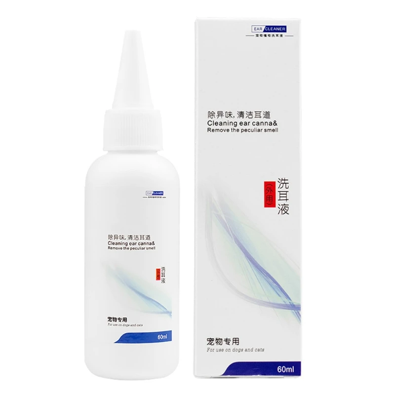 

Очиститель для ушей собак, натуральный растительный экстракт, многофункциональные капли для ушей от зуда, встряхивания головки и запаха, оч...