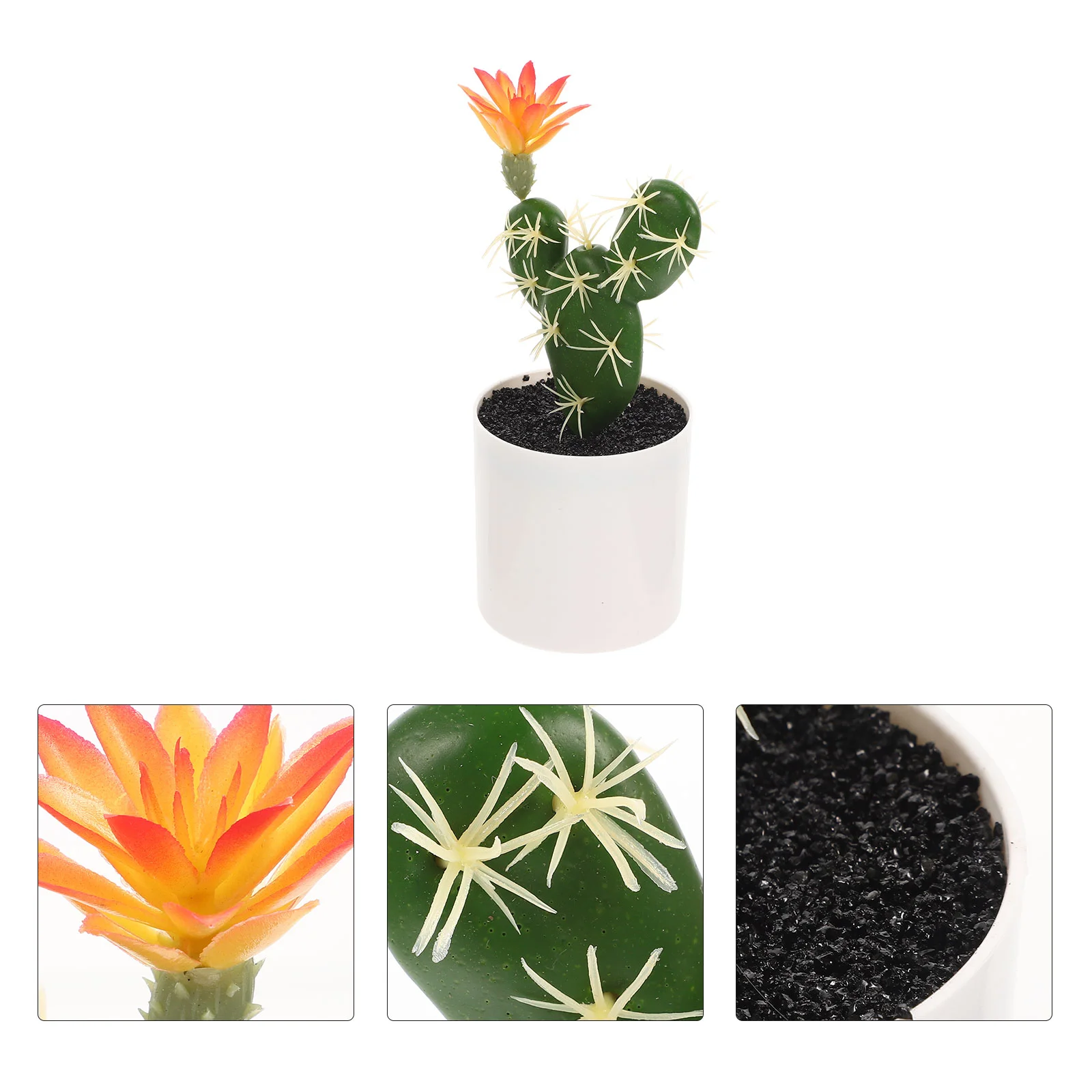

Fake Cactus Bonsai Plant Living Room Fake Flower Artificial Plant Plastic Cactus