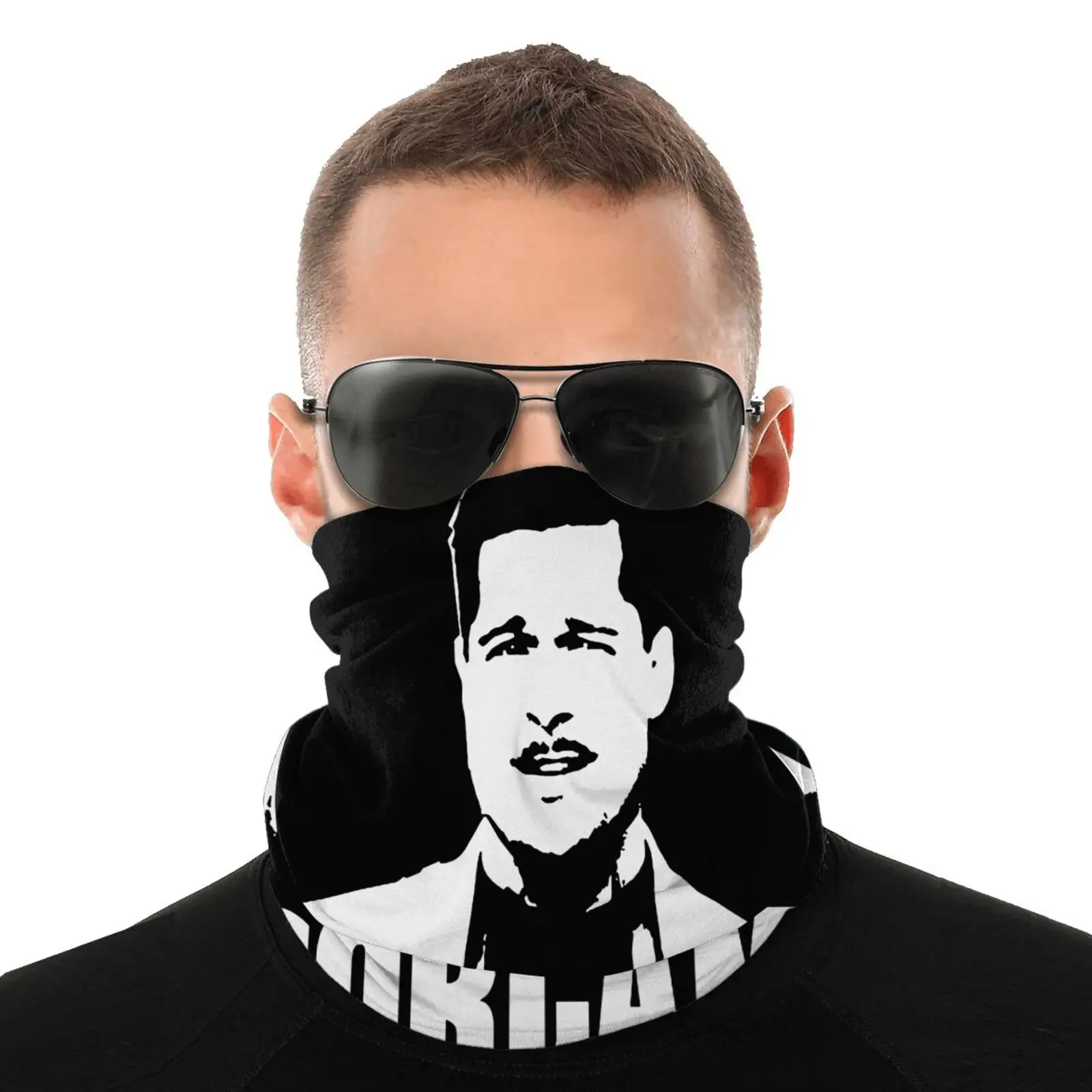 

Inglorious Basterds, Брэд Питт, Gorlami, Мужская бандана, мужское ожерелье, тактический шарф, бандана, шарф для рыбалки, шарф для рыбалки