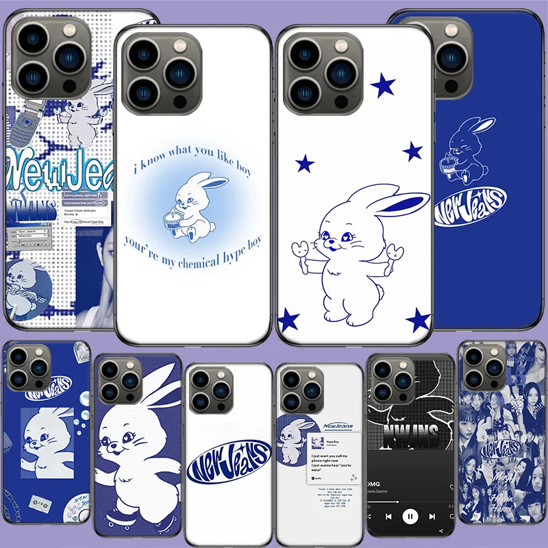 

Новый Джинсовый чехол Kpop для телефона Iphone 14 13 Pro Max 12 Mini 11 Pro XR X XS Max 6 6S 7 8 Plus 5 SE 2020, милые чехлы