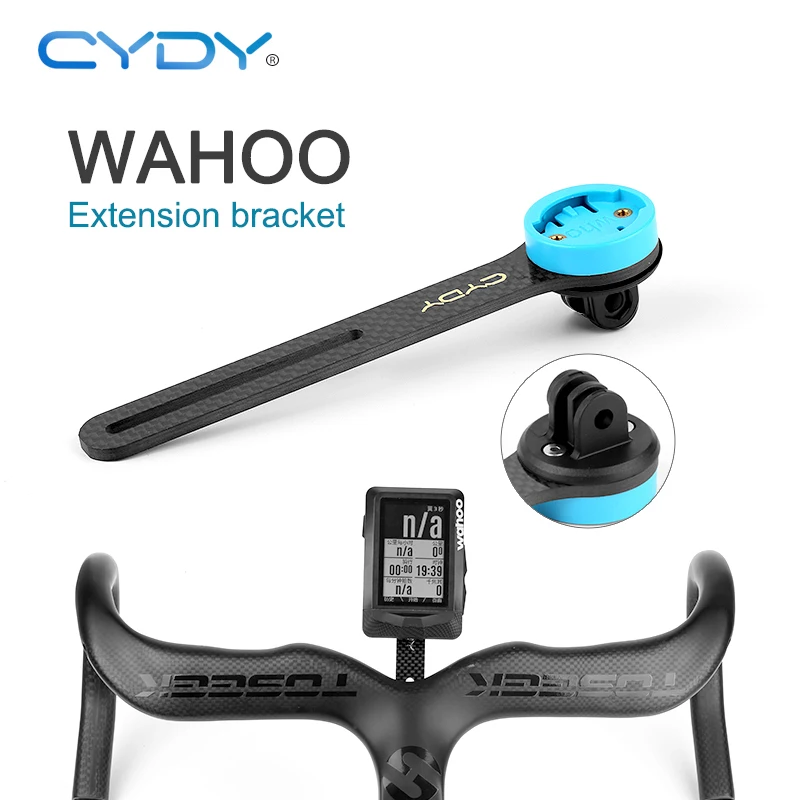CYDY-Carbon Держатель для шоссейного велосипедного компьютера камера с зажимом