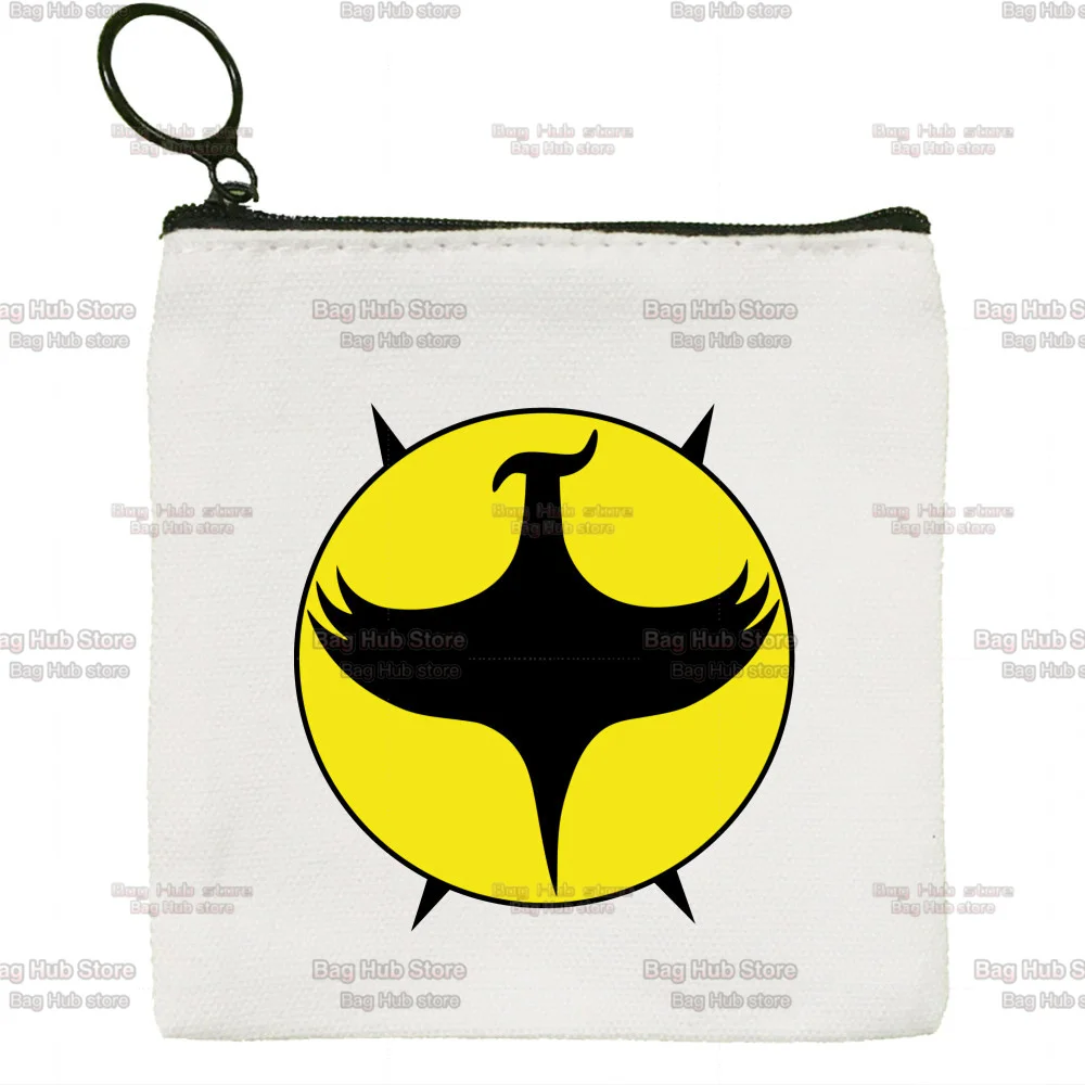 Zagor Canvas Card Coin Purse Female Cute Simple Coin Mini Zipper Bag Kids Purses Coin Pouch