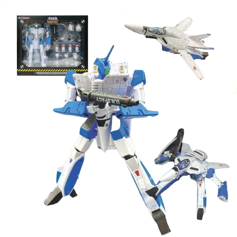 

Macross Robotech Transformation Anime Figure KC KitzConcept 1/72 VF-1A MAX Action Figures Toy Gift Collection Hobby