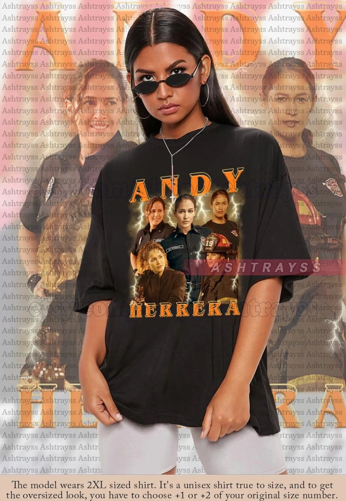 Винтажная футболка Andy Herrera