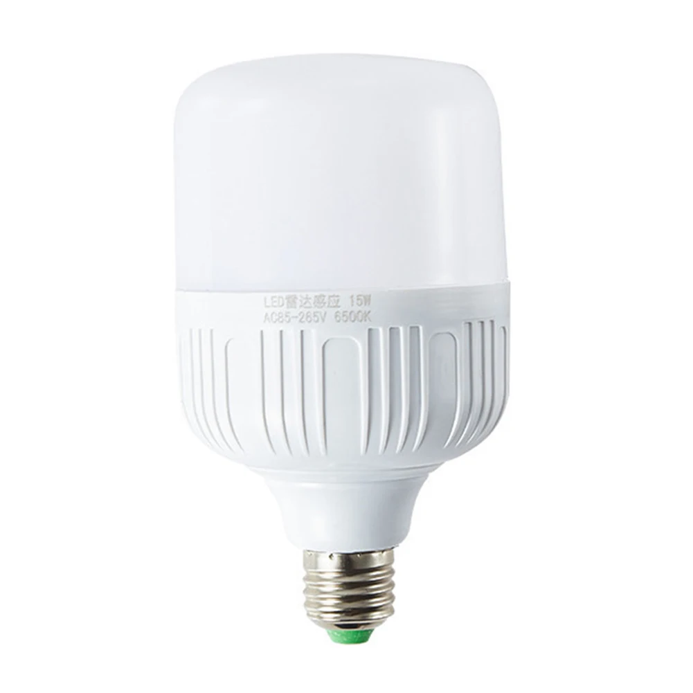 

5W 9W 12W LED Bulbs PIR Body Motion Sensor Lamp E27 Safety Night Light Saving Energy 220V Smart Body Sound Home Bedroom Lamp