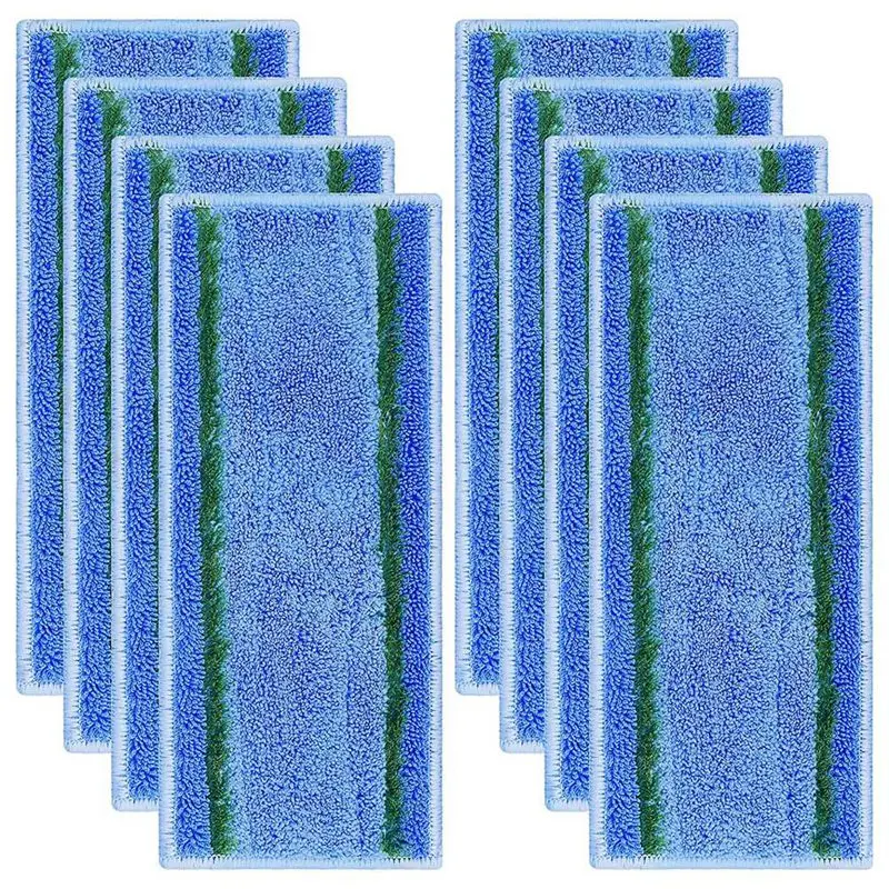 

8 Pcs Wet Mopping Pads For Irobot Braava Jet M6 Series M6 (6110) (6012) (6112) Washable And Reusable Robot Cleaning Pad