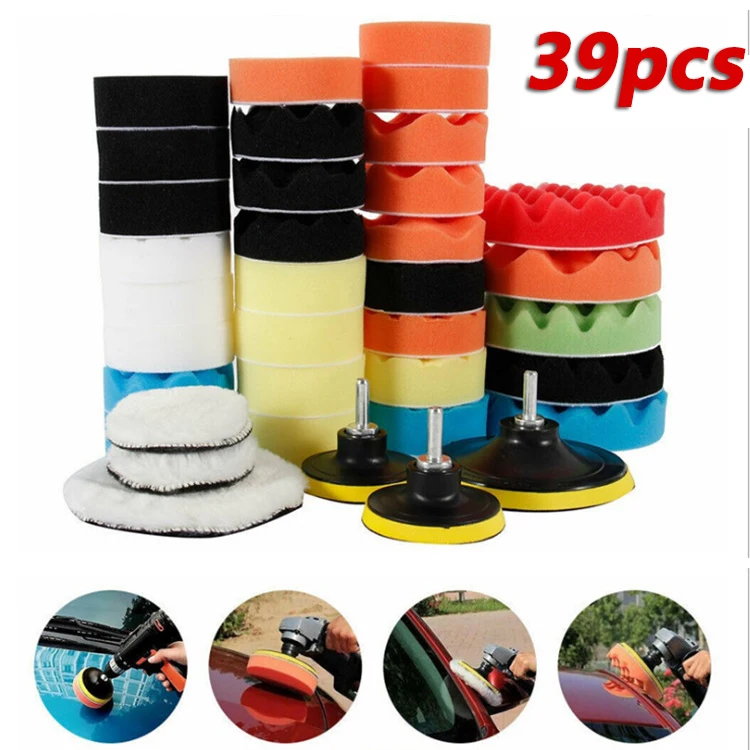 

Диск полировальный автомобильный, 3-7 дюймов, 39 шт./комплект