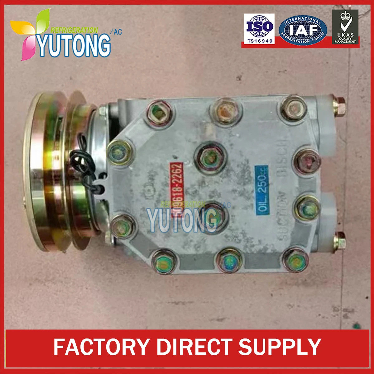 

KEC120 COMPRESSOR FOR NISSAN VANETTE 1978-1988 92600-02C00 92610-R8400 92620-01C01 92620-01C01 509618-2262