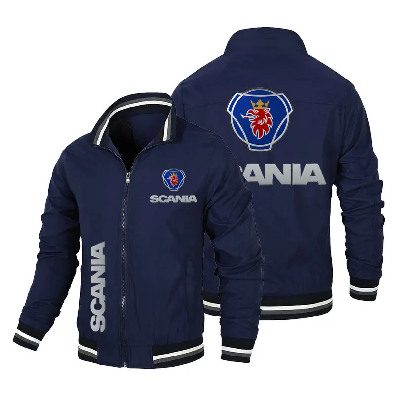 Новинка весна-осень 2024 Мужская мотоциклетная куртка модная повседневная мужская