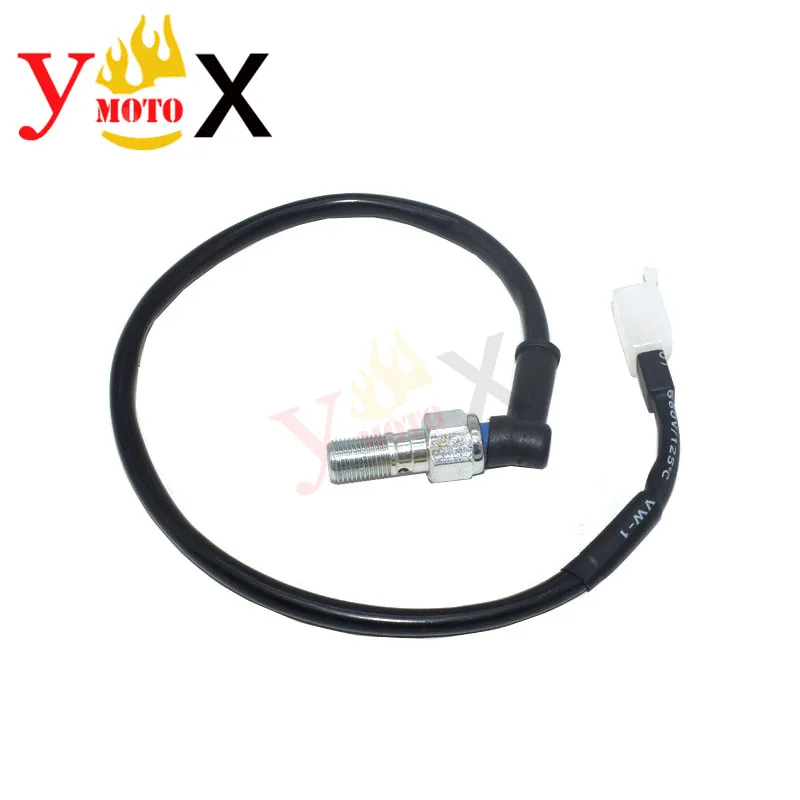 M10 1/1.25 Гидравлический тормозной давления заднего света полый болт переключатель провод для Yamaha MT03 YBR FJR FZ1 FZ6 XMAX TMAX R1 R6 XVS on.