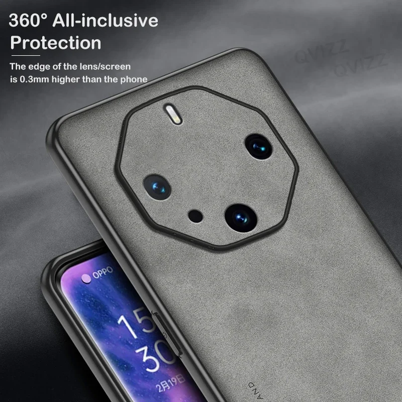 Чехол для телефона Huawei Mate 60 RS Ultimate кожаный ультратонкий противоударный чехол с