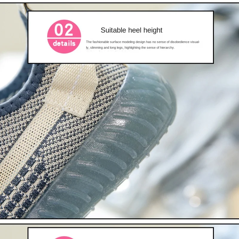 Breathable Running Shoes for Women 2023 Summer Sneakers Korean Version New Summer Platform Shoe Canvas Zapatos Mujer Ladies