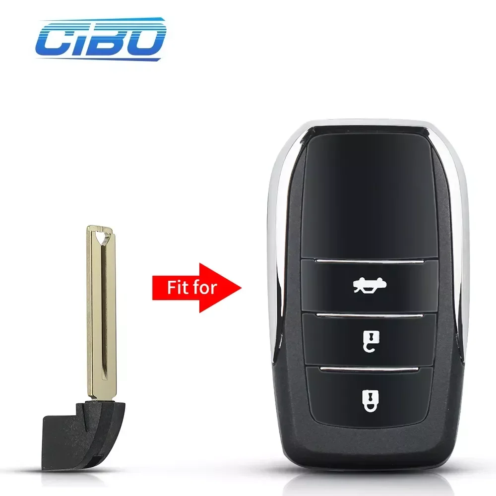 

CHANKey 10X необработанное лезвие ФОБ для Toyota Highlander Land Cruiser RAV4 HYQ14FBA 2012 2013 2014 2015 автомобильные аксессуары