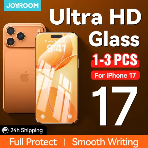 Защитное стекло HD для iPhone 17 Pro Max 17 Air, твердость 9H, ударопрочное закаленное стекло HD Ultra Clear, 1/2/3 шт.