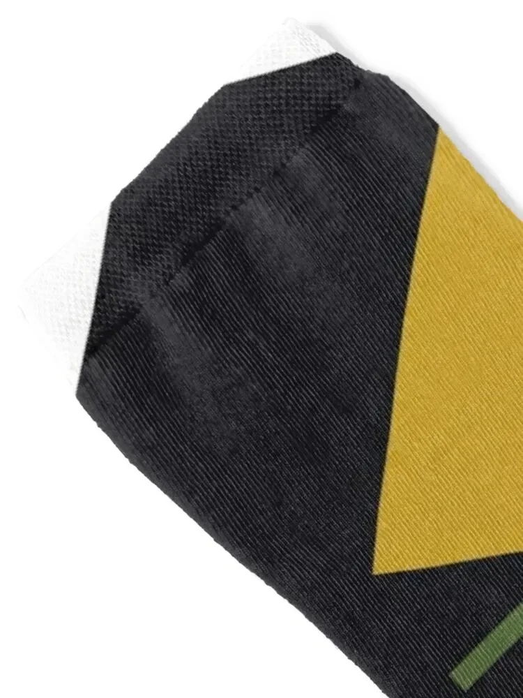 Геометрический абстрактный мужской козырек # 9. Носки для бега мужские хлопковые