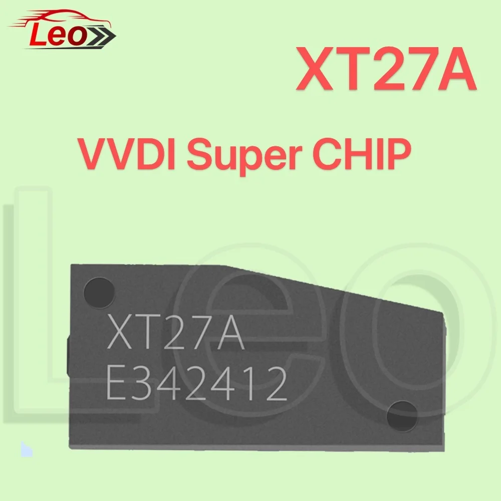 

Суперчип-транспондер Leo XT27A VVDI XT27A01 Super Chip для ID46/40/43/4D/8C/8A/T3/47 для мини-инструмента VVDI