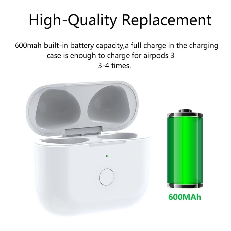 

Replacement Wireless Charging Box Charger Bin Suitable for Airpods 3 Earphones