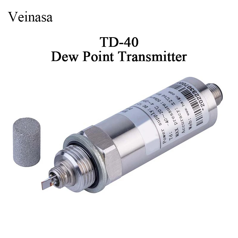 Фото Промышленный преобразователь точки росы TD-40-4-20mA (2026 г.) с диапазоном -40~40°C, новая технология тонкопленочных полимерных датчиков для газов, энергетики, индивидуальная настройка №3