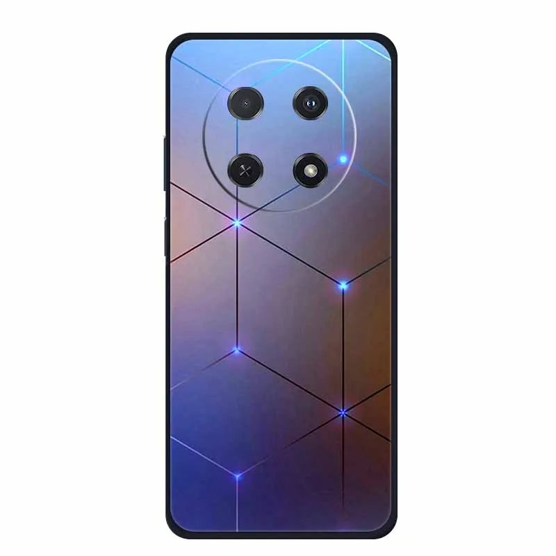 Чехол для телефона Huawei Nova 12i чехол Nova12i черный силиконовый мягкий задняя крышка 6 7