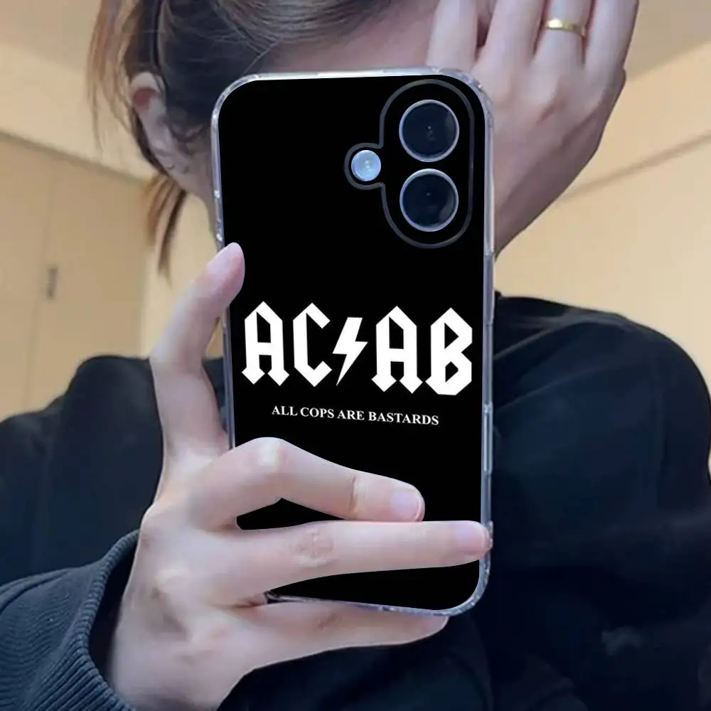 Фото Чехол для телефона Acab Ultras для iPhone 17, 15, 14, 13, 11, 12, 16 Pro Max Plus Mini, прозрачный силиконовый мягкий чехол-футляр №5