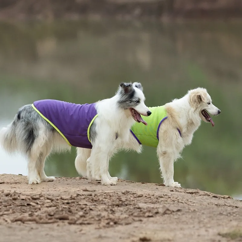 

Big Large Pet Clothes Summer Dog Vest Poodle Corgi Shiba Inu Samoyed Husky Labrador Golden Retriever Border Collie Clothing Coat