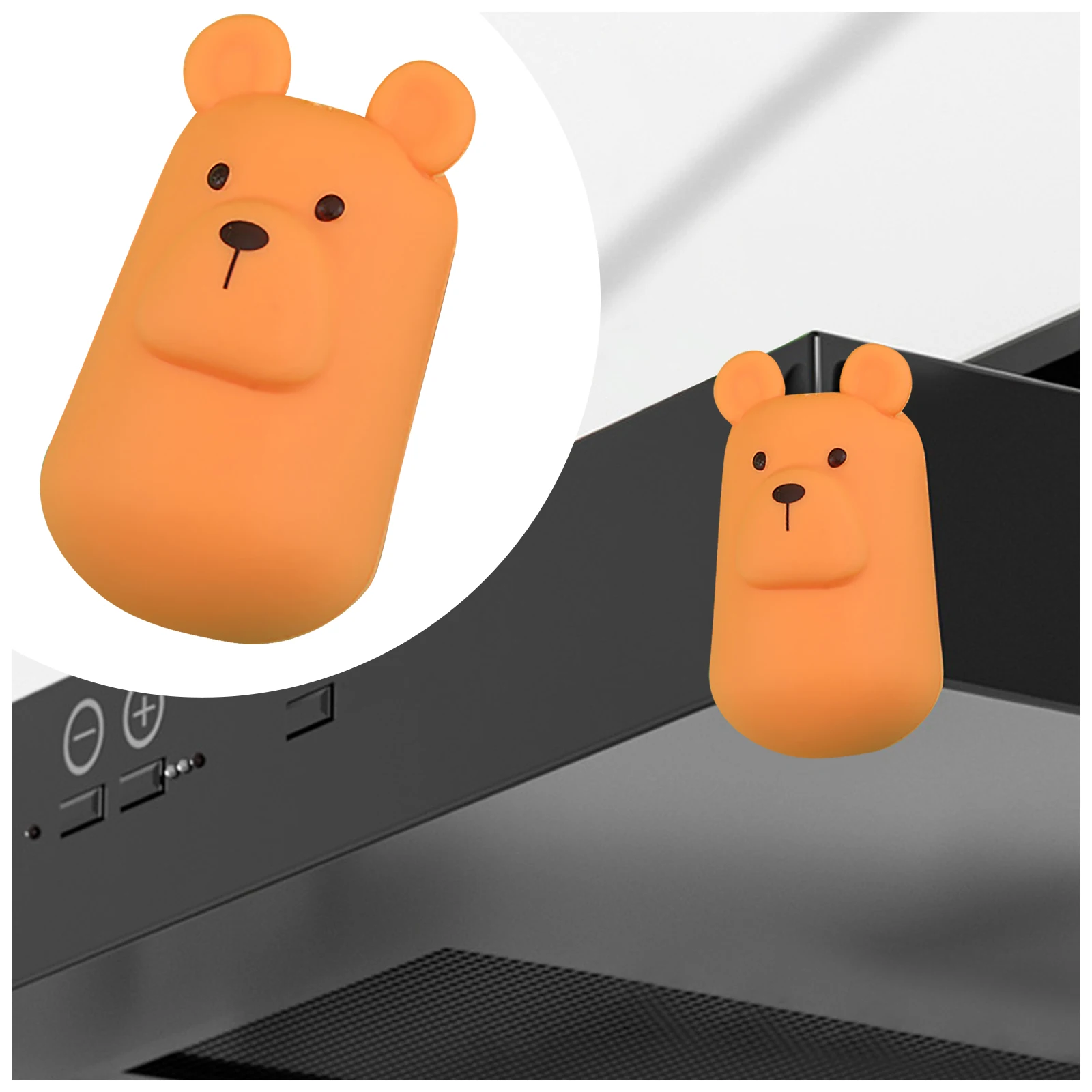 

Детский Силиконовый противоударный уголок, мультяшный милый медведь, защитный уголок для стола, противоударный защитный чехол, угловой край стола