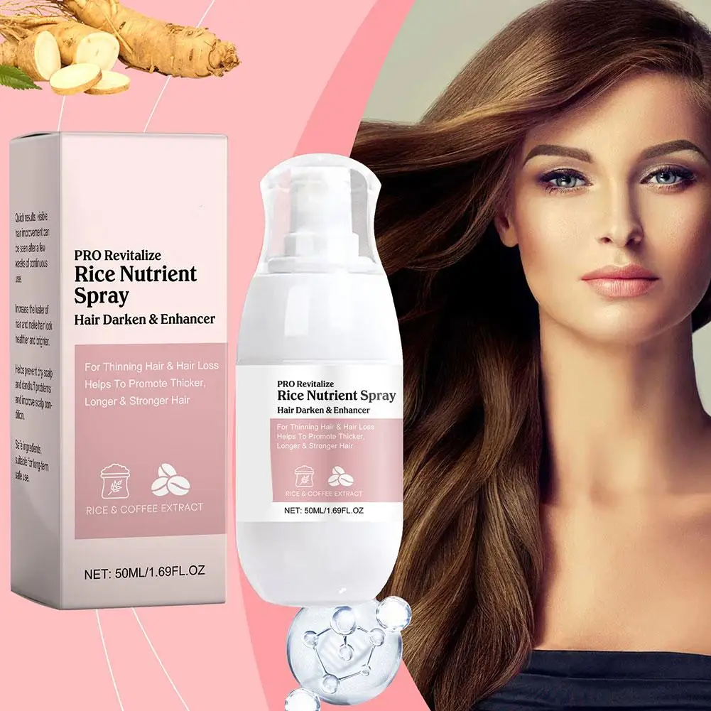 50 мл спрей-помощник для волос спрей восстановления питательный рисовой воды