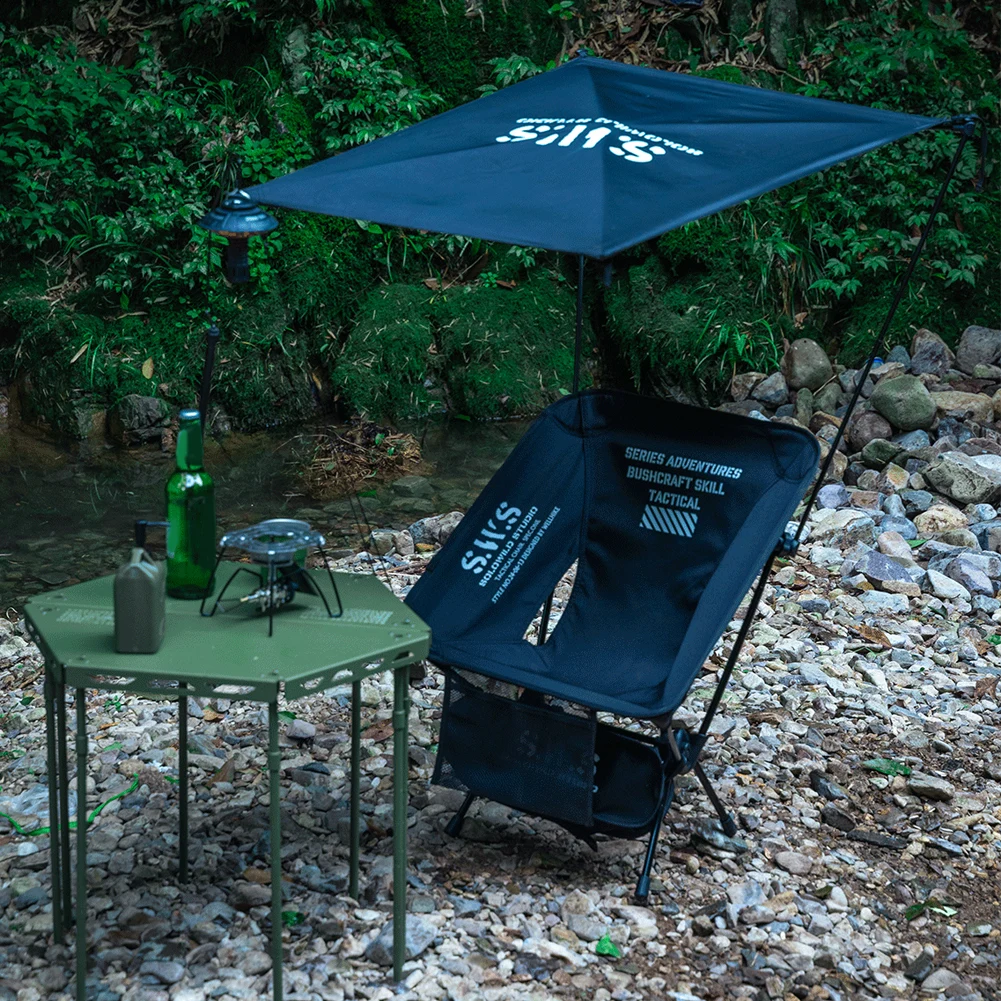 Пляжное Кресло с защитой от УФ-лучей Регулируемый складной навес солнца для