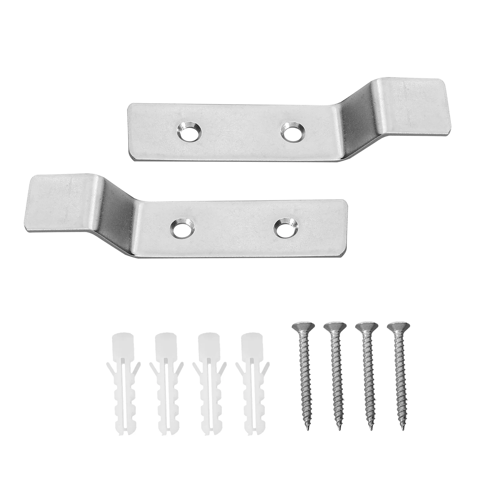 

2 Sets Creative Convenient Practical Urinal Bracket Urinal Fixed Hook Urinal Support for Home Indoor Bathroom