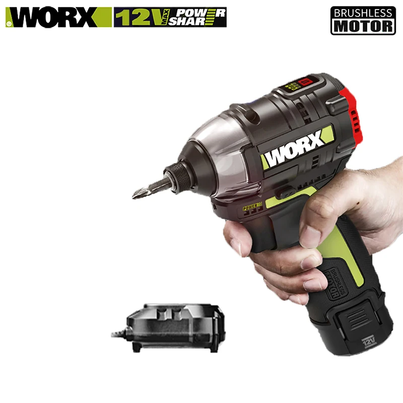 Шуруповерт ударный Worx WU132 бесщеточный 3300 нм об/мин