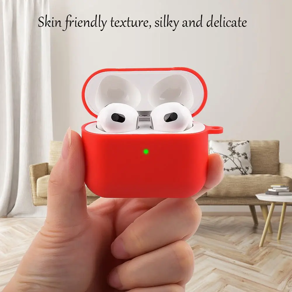 1 шт. силиконовый защитный чехол для наушников Apple AirPods 3 | Электроника