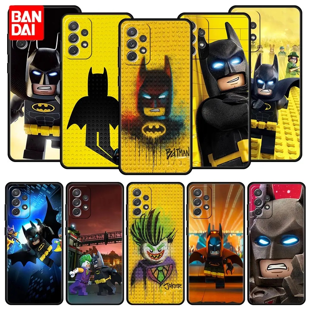 

Superhero Batman Logo Phone Case for Samsung Galaxy A12 A51 A21s A02 A02s A22 A32 A52 A72 4G 5G Cover Silicone Style Smartphone