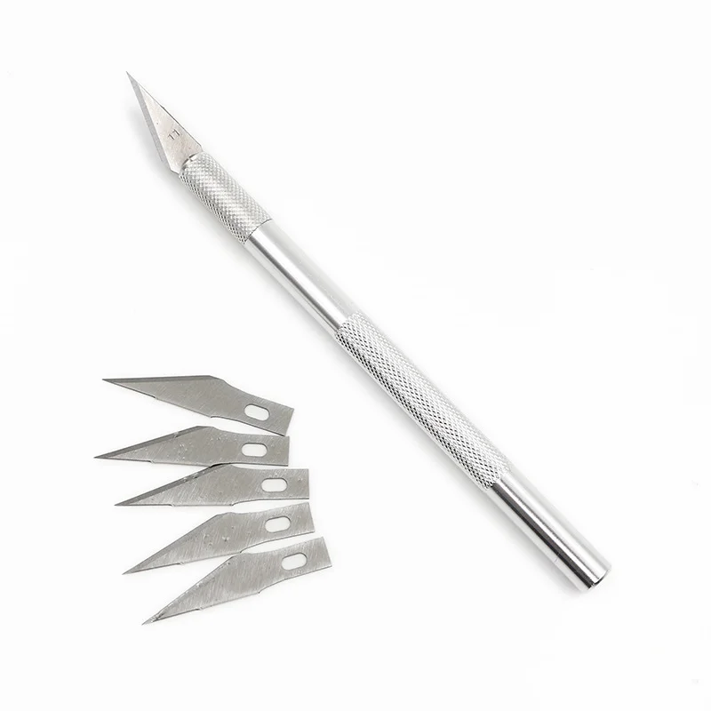 

Utility Knife Aluminum Carpenter Carving Model Making Mobile Phone Film Hand Tools