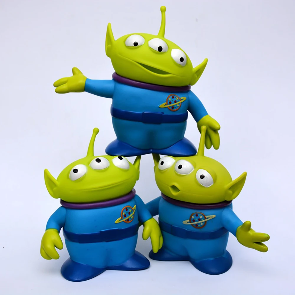 

Alien Anime 15Cm Figure ToyStory Doll Kawaii Cake Room Decorative Decoration Christmas Toy Figures Gifts For Girls Childrens