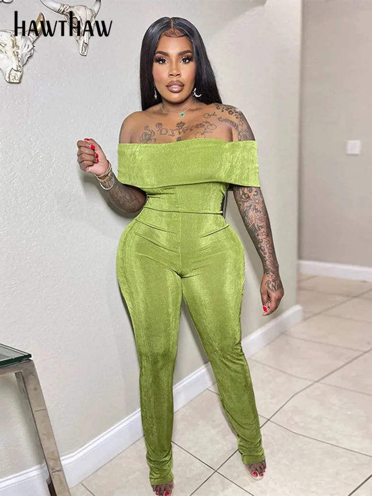 

Женский модный Облегающий комбинезон Hawthaw, уличные комбинезоны, Цельный Наряд, летняя одежда 2023, оптовая продажа товаров для бизнеса