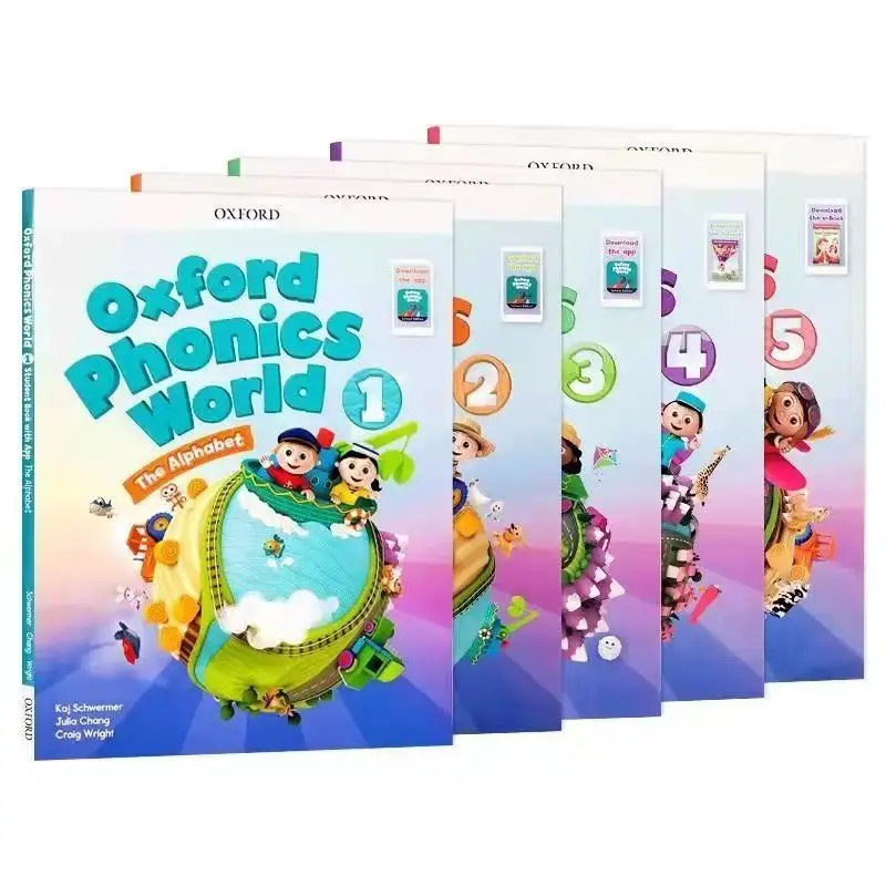 Английский Оригинальный Учебник Oxford Phonics World Для Студентов.