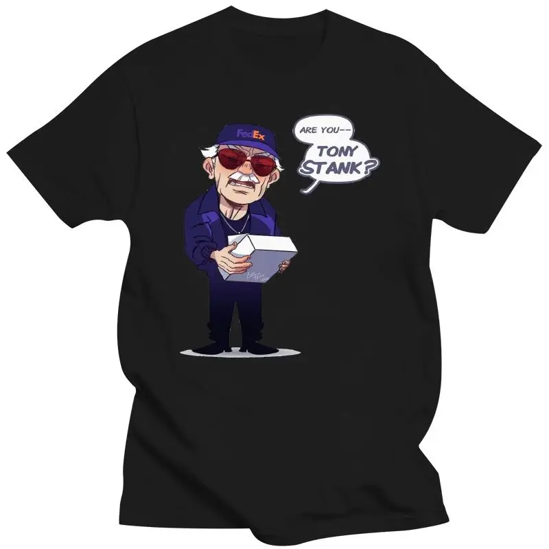 New Fedex Are You Tony Stank Shirt Black Shirt I Love You 3000 T-shirt S-3XL