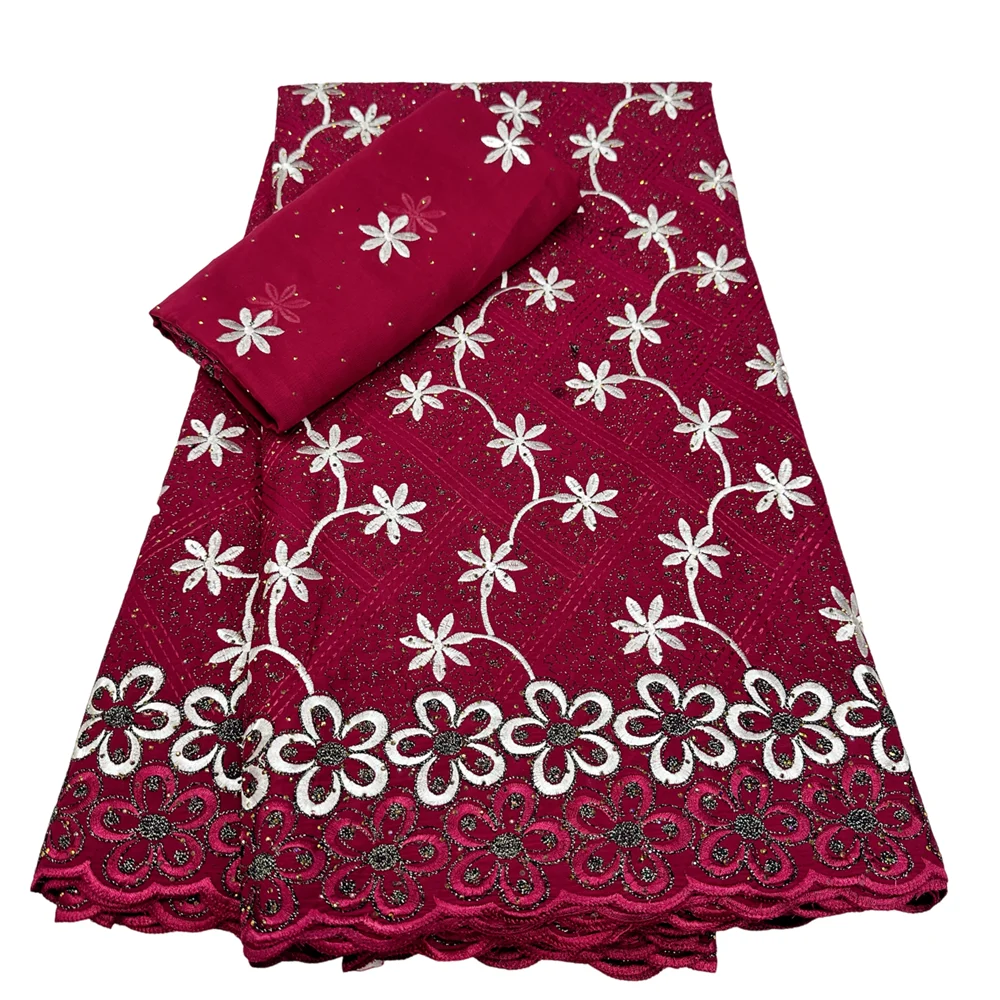 Кружевная ткань Lafaya африканский хлопок Дубайский стиль