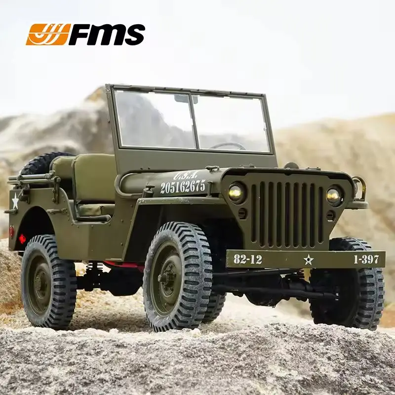 Fms 1:6 Climber Willis Супер большой автомобиль с дистанционным управлением Внедорожный