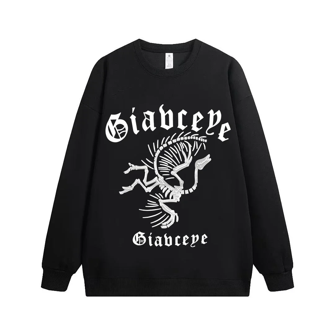 

Мужская винтажная хлопковая толстовка с длинным рукавом, с принтом