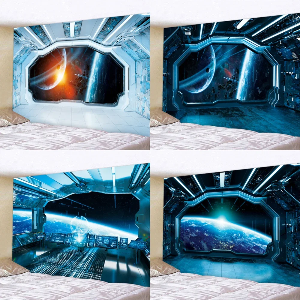 Космическая капсула психоделическая сцена украшение для дома Художественная