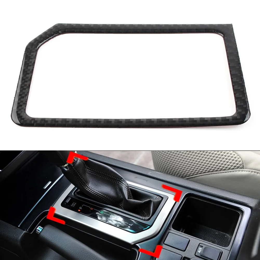 

Car Gear Shift Frame Cover Trim Decoration For Toyota Land Cruiser Prado 2010-2018 Only fit for Left-Hand Drive