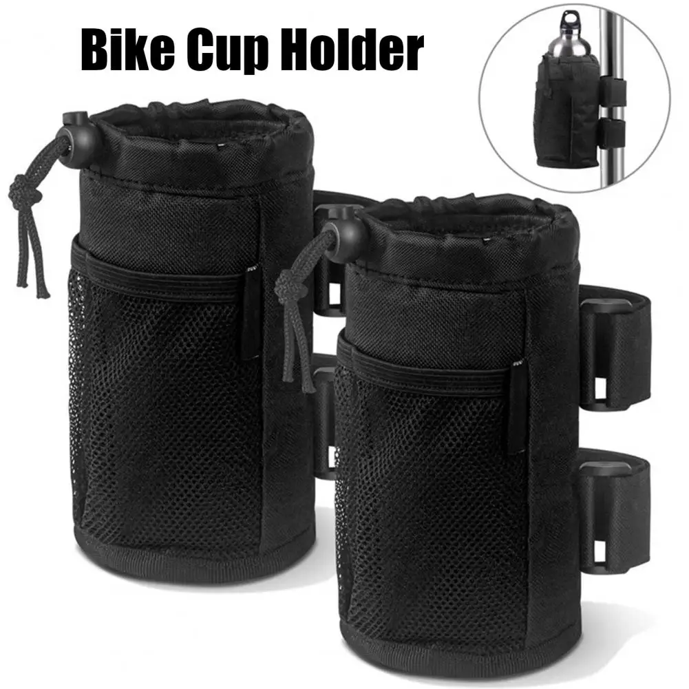 

2Pcs Bike Drink Holder Universal Bike Water Cup Holder Durable Bicycle Drink Bottle Mount Stand Organizer for Scooter